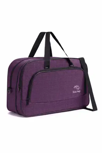 Nil-01 Unisex Towel Fabric Hostess Suitcase Travel Holiday Sport Hospital Multi-Pocket Hand And Shoulder Bag Cabin - 1