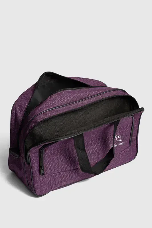 Nil-01 Unisex Towel Fabric Hostess Suitcase Travel Holiday Sport Hospital Multi-Pocket Hand And Shoulder Bag Cabin - 4