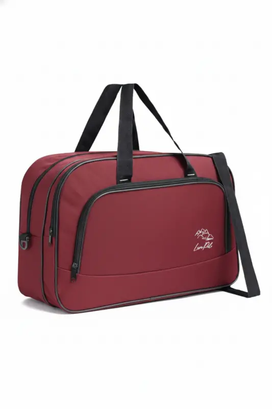 Nil-01 Unisex Towel Fabric Hostess Suitcase Travel Holiday Sports Hospital Multi-Pocket Hand And Shoulder Bag Cabin-KZ - 1