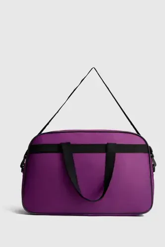 Nil-01 Unisex Towel Fabric Hostess Suitcase Travel Vacation Sport Hospital Multi-Pocket Hand And Shoulder Bag Cabin - 3