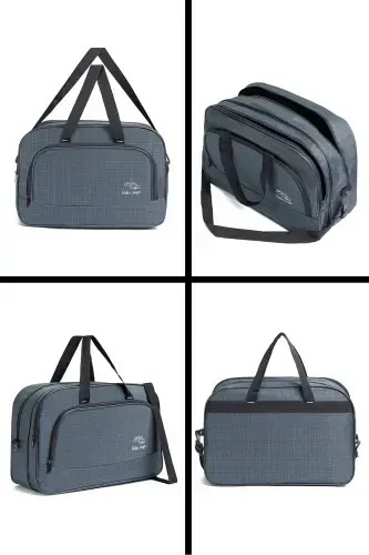 Nil-01 Unisex Towel Fabric Hostess Suitcase Travel Vacation Sport Hospital Multi-Pocket Hand And Shoulder Bag Cabin - FIYAKA (1)