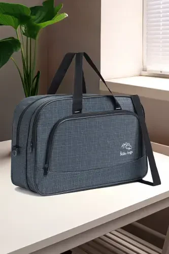 Nil-01 Unisex Хостес Чехол для путешествий, Отдых, Спорт, Больница Многокарманная Ручная и Наплечная Сумка Кабина из махровой ткани - 1