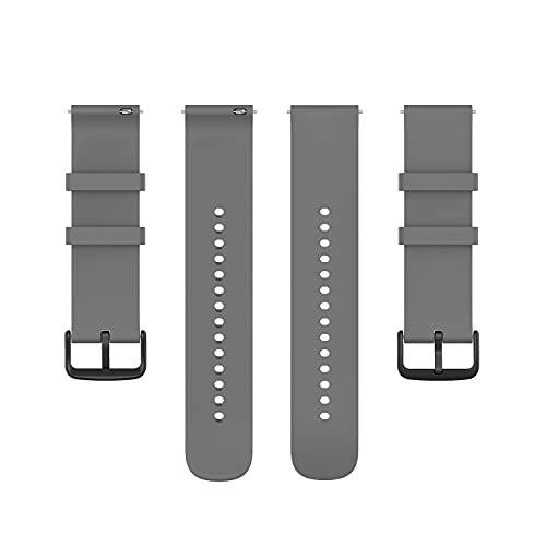 NineHorse Silicone Bands Compatible with EGQINR, Watch Bands for Women Men, Wristbands Adjustable Replacement Bands Strap for EGQINR Smart Watch Band Accessories - 6