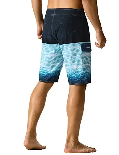 ninovino Men's Sportwear Swim Trunks Quick Dry Board Shorts with Lining - NINOVINO (1)