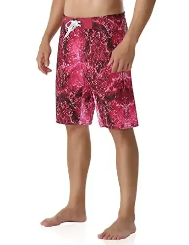ninovino Men's Sportwear Swim Trunks Quick Dry Board Shorts with Lining - 3