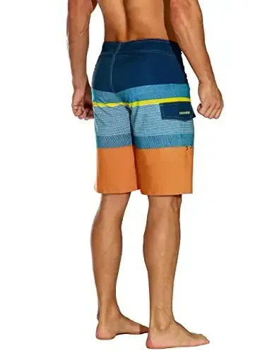 ninovino Men's Sportwear Swim Trunks Quick Dry Board Shorts with Lining - 3