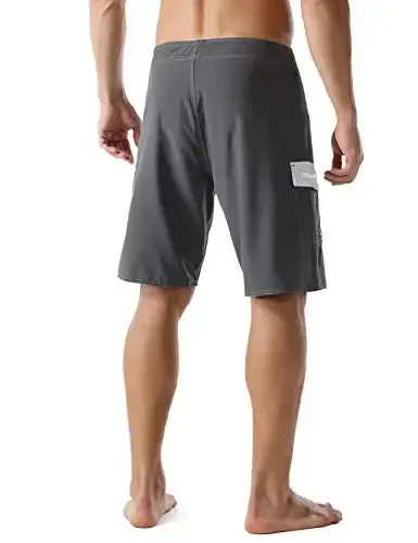 ninovino Men's Sportwear Swim Trunks Quick Dry Board Shorts with Lining - 4