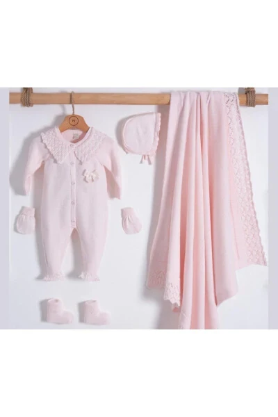 NIPPERLAND GIRL DOLL EDGED LACE 5-PIECE SET - GENEL MARKALAR