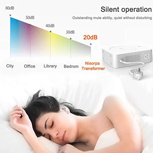 Nisorpa Bosqichli Transformator 2000W Yuqori Voltajli Bosqichli Voltaj Invertori 110V dan 220V gacha Elektr Konverteri Evropaning Xitoy Kore 220V-240V Asboblari uchun Avtomatik Himoya bilan - 4