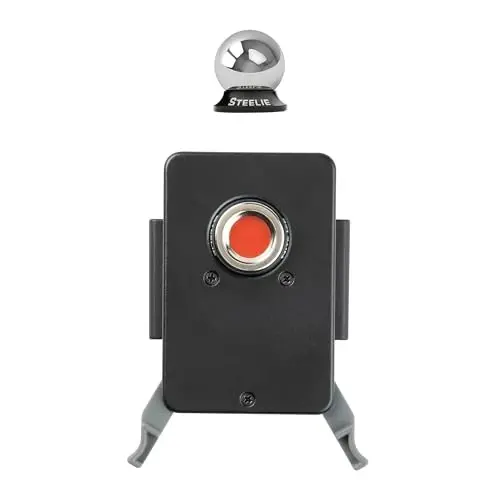 Nite Ize Steelie Squeeze Dash Kit - Avtomobil paneliga o'rnatiladigan magnitli telefon ushlagichi - Avtomobillar uchun sozlanishi telefon ushlagichi - Apple MagSafe iPhone va aksessuarlari bilan mos keladi - 2