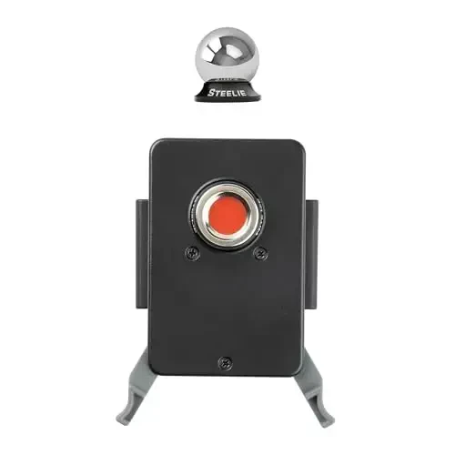 Nite Ize Steelie Squeeze Dash Kit - Avtomobil paneliga o'rnatiladigan magnitli telefon ushlagichi - Avtomobillar uchun sozlanishi telefon ushlagichi - Apple MagSafe iPhone va aksessuarlari bilan mos keladi - 2