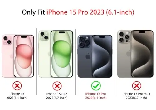 NITITOP Compatible with iPhone 15 Pro Case Cute Clear Durable Ribbon Bowknot Pattern for Girls Women Soft TPU Transparent Full Camera Lens Shockproof Protective Phone Cover - Blue - 6