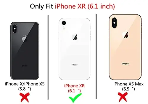 NITITOP Compatible with iPhone XR Case Cute Clear Durable Ribbon Bowknot Pattern for Girls Women Soft TPU Transparent Full Camera Lens Shockproof Protective Phone Cover - Blue - 1