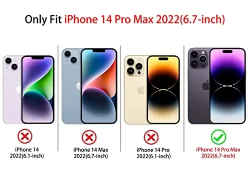 NITITOP iPhone 14 Pro Max uchun mos keladigan g'ilof, ayollar va qizlar uchun yoqimli tiniq bantikli dizayn, pushti lenta, yumshoq, ingichka, zamonaviy himoya telefon qopqog'i - pushti - 5