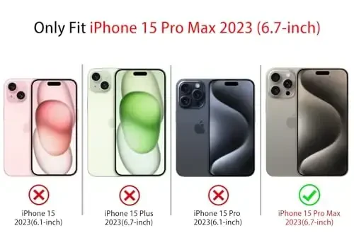 NITITOP iPhone 15 Pro Max uchun mos keladigan g'ilof Chiroyli oyna kamon Sevgi yurak naqshli ayollar qizlar uchun lenta dizayni zarbaga chidamli kumush himoya telefon qopqog'i - Oq kamon - 6