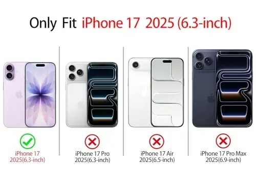 NITITOP Совместимый с iPhone 15 Pro Чехол Милый Прозрачный Прочный Рисунок с Лентой и Бантом для Девочек и Женщин Мягкий TPU Прозрачный Полная Защита Камеры от Ударов Защитный Чехол для Телефона - Розовый - 3