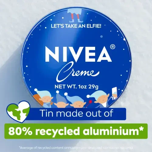 NIVEA Creme Body, Face and Hand Moisturizing Cream, 1 Oz Tin - 12