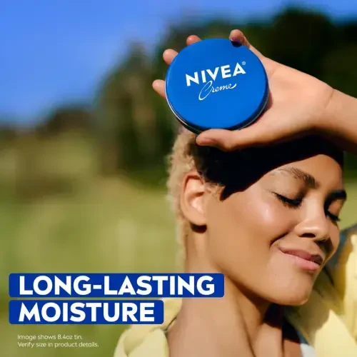 NIVEA Creme Body, Face and Hand Moisturizing Cream, 1 Oz Tin - 3