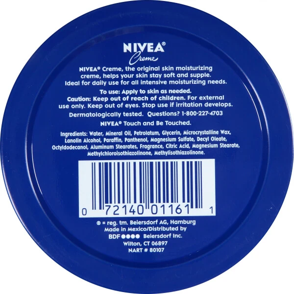 NIVEA Creme Body, Face and Hand Moisturizing Cream, 13.5 Oz Tin - 10