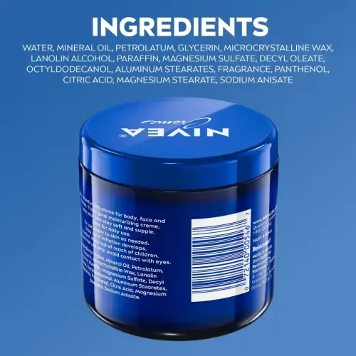 NIVEA Creme для увлажнения тела, лица и рук, 13,5 унций банка - 11