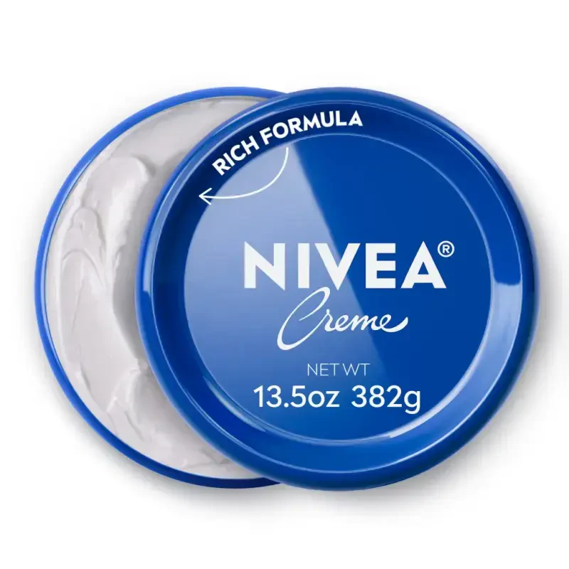 NIVEA Creme для увлажнения тела, лица и рук, 13,5 унций банка - 2