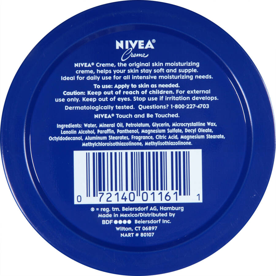 NIVEA Creme Tana, Yuz va Qo‘l uchun Namlagich Krem, 13,5 Untsiya Kalayli Qut - 20