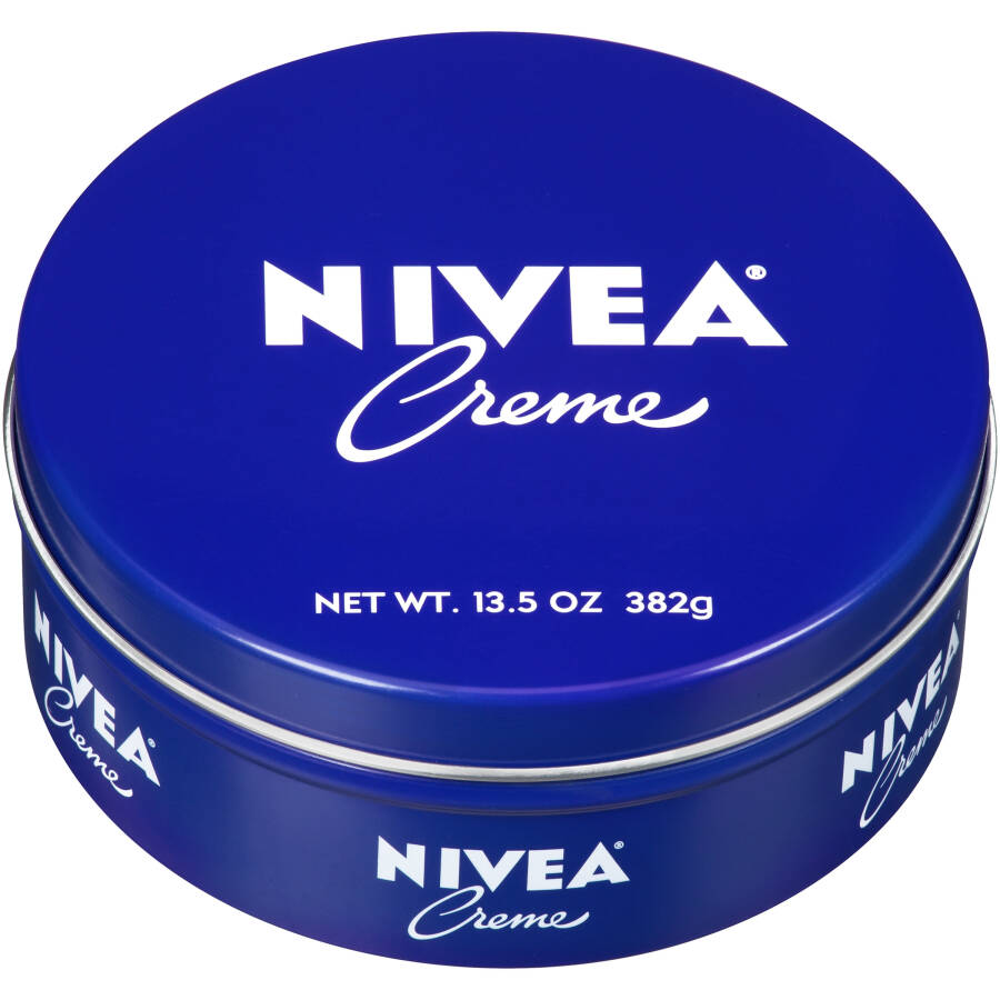 NIVEA Creme Увлажняющий крем для тела, лица и рук, 13,5 унций в жестяной банке - 11