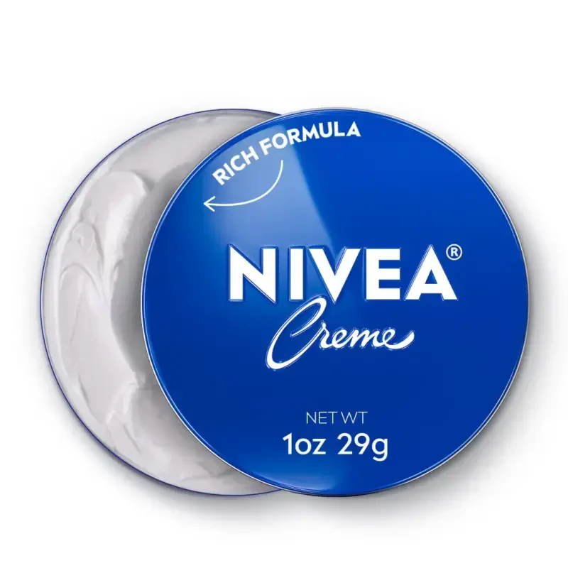 NIVEA Creme Body, Face and Hand Moisturizing Cream, 1 Oz Tin - NIVEA