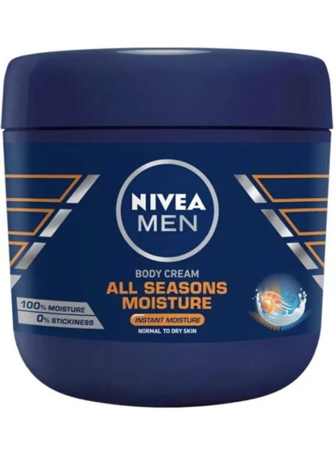 Nivea Men ALL SEASONS NEMLENDİRİCİ Vücut Kremi 400 ml (15,4 fl. oz.) - 1