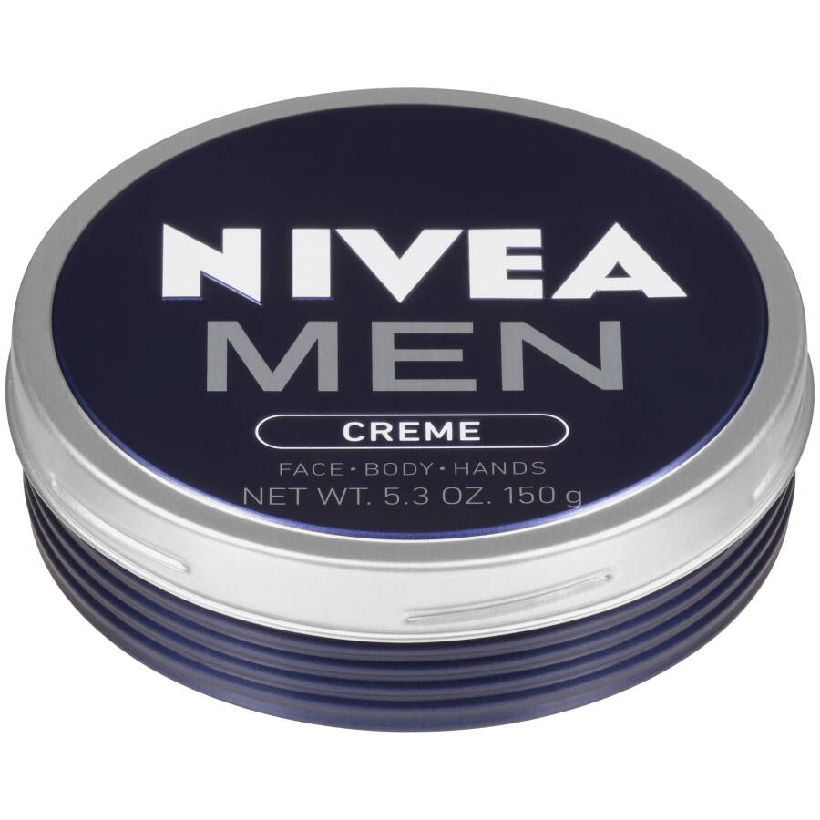 NIVEA MEN Creme - Erkaklar uchun ko'p maqsadli krem - Yuz, qo'l va tana losoni - 5,3 oz. Qalay - 1