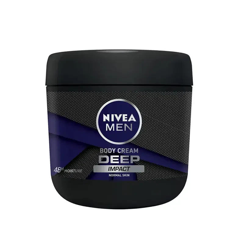 Nivea Men Deep Impact Body Cream for Normal Skin - 13.5 Fl Oz / 400 mL - 3