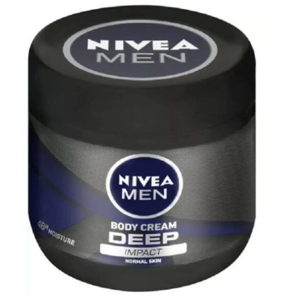 Nivea Men Deep Impact Body Cream for Normal Skin - 13.5 Fl Oz / 400 mL - 1