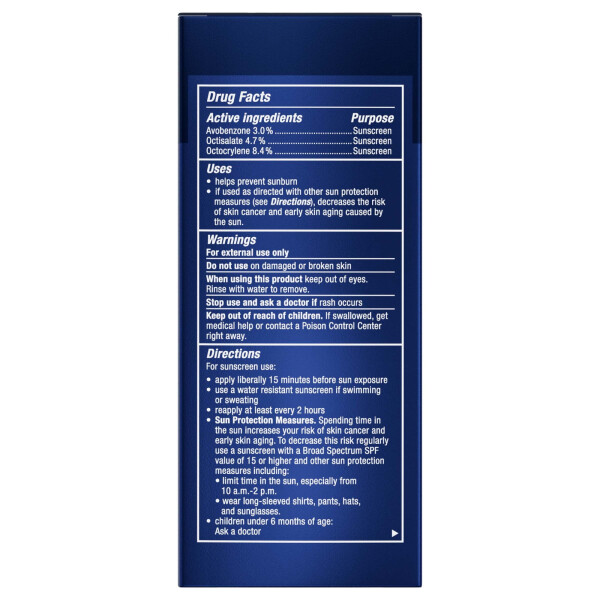 NIVEA MEN Geniş Spektrumlu SPF 15 Güneş Korumalı Maksimum Nemlendirici Yüz Losyonu, 2,5 Fl Oz Tüp - 14