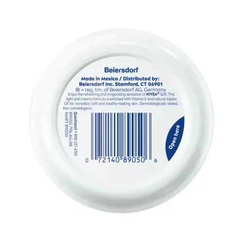 NIVEA Soft Нежнейший увлажняющий крем для лица, тела и рук, 6.8 унций, банка - NIVEA (1)