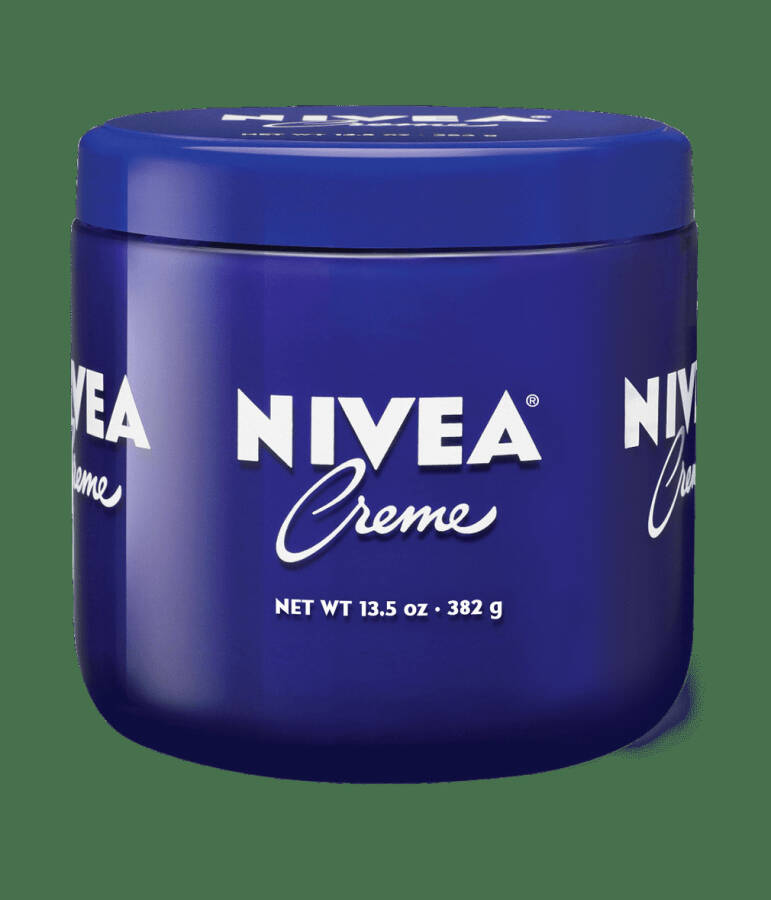 NIVEA Vücut, Yüz ve El Nemlendirici Krem, 13,5 Oz Kavanoz - 1