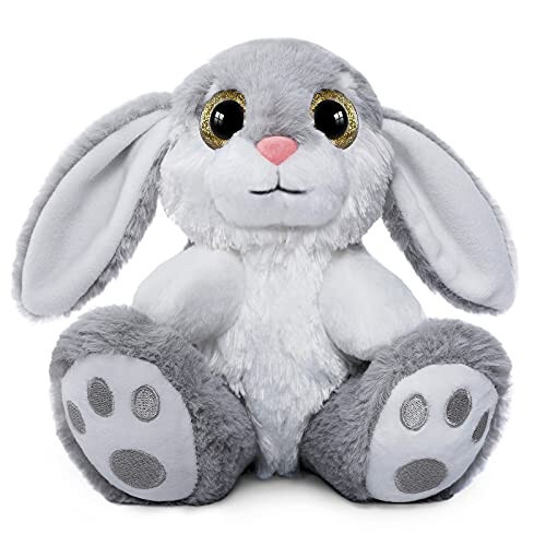 Nleio Bunny Rabbit Stuffed Animal, 8.5