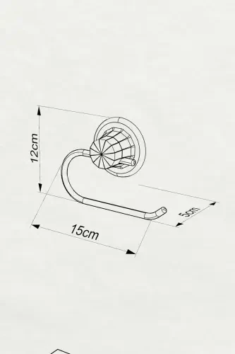 No Drilling Screw Hole! Vacuum Toilet Paper Holder, Toilet Paper Dispenser Matte Black Dm239 - 3
