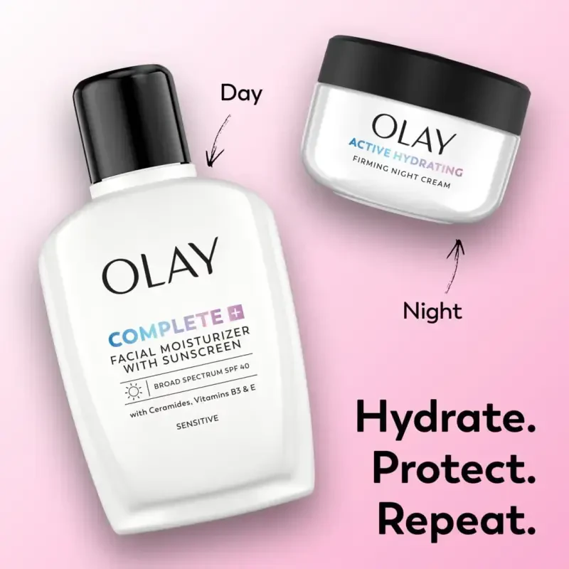 Ночной укрепляющий крем для лица Olay Skin Care, 1,9 жидких унций - 8