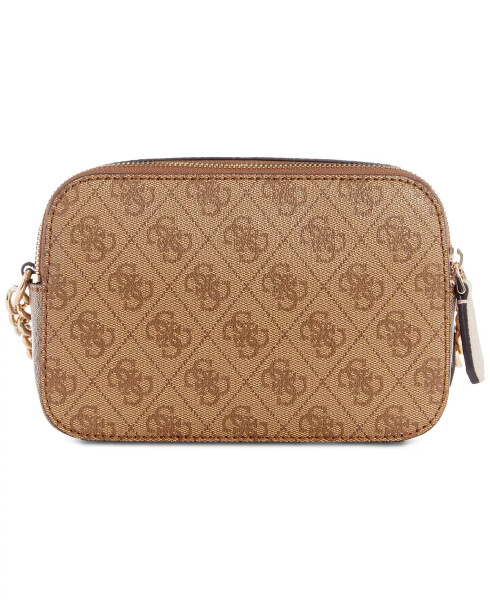 Noelle Kichkina 4G Basique Monogramli Kamerali Crossbody Latte Logo Yuklama - 4