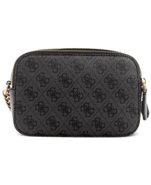 Noelle Small 4G Basic Monogram Camera Crossbody Coal Logo - 4