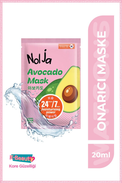 Nolja Avocado Face Mask 24/7 3 pcs - 5