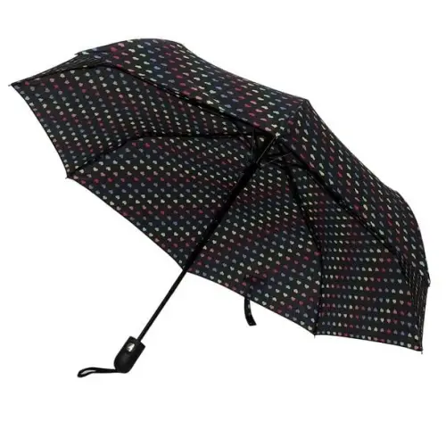 Nollia Windproof Automatic Travel Umbrella, Compact Portable with Reinforced Ribs for Sun & Rain - 2