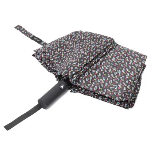 Nollia Windproof Automatic Travel Umbrella, Compact Portable with Reinforced Ribs for Sun & Rain - 4