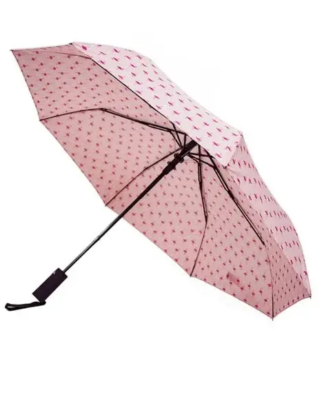 Nollia Windproof Automatic Travel Umbrella, Compact Portable with Reinforced Ribs for Sun & Rain - 2