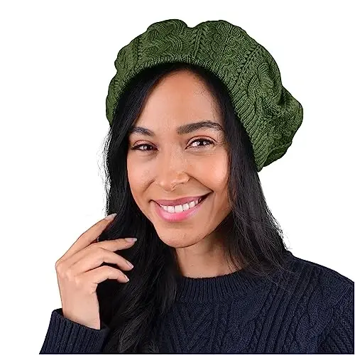 Nollia Soft Knit Solid Color Beanie, Ayollar uchun zamonaviy va yengil vaznli to‘qilgan beanie shapka, bir o‘lchamli slouchy shapka - 1