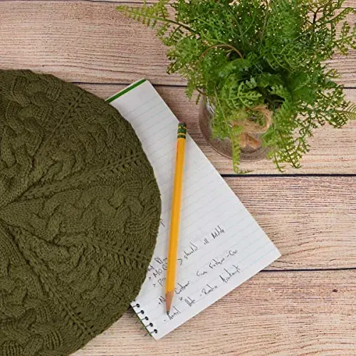 Nollia Soft Knit Solid Color Beanie, Ayollar uchun zamonaviy va yengil vaznli to‘qilgan beanie shapka, bir o‘lchamli slouchy shapka - 7