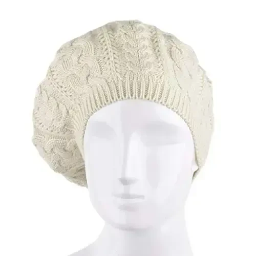 Nollia Soft Knit Solid Color Beanie, Chic, and Lightweight Crochet Knitted Style Beanie Hat for Women, One Size Slouchy Hat - 6