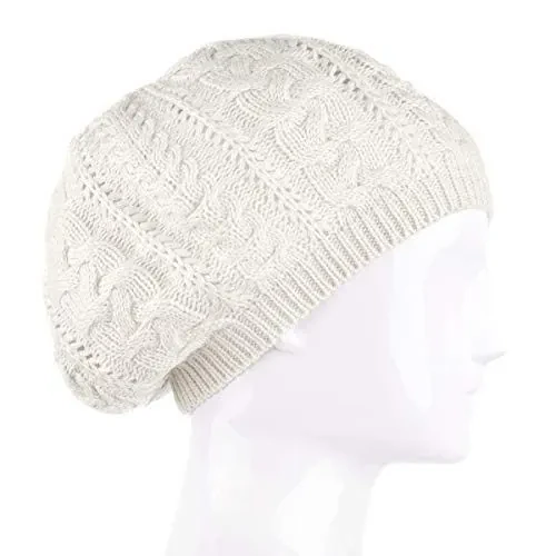 Nollia Soft Knit Solid Color Beanie, Chic, and Lightweight Crochet Knitted Style Beanie Hat for Women, One Size Slouchy Hat - 5