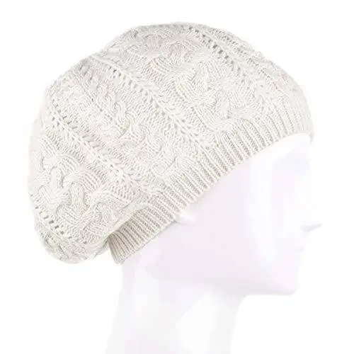 Nollia Soft Knit Solid Color Beanie, Chic, and Lightweight Crochet Knitted Style Beanie Hat for Women, One Size Slouchy Hat - 5