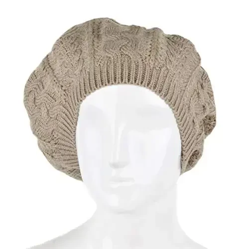 Nollia Soft Knit Solid Color Beanie, Chic, and Lightweight Crochet Knitted Style Beanie Hat for Women, One Size Slouchy Hat - 4
